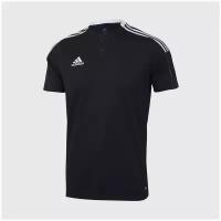 Поло Adidas Tiro21 GM7367, р-р XXL, Черный