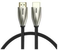 Кабель CADSP-C01 Baseus Horizontal 4KHDMI Male To 4KHDMI Male Adapter Cable 3m Черный