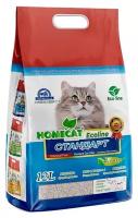 Наполнитель Homecat Эколайн Стандарт комкующийся для кошек (12 л (5,6 кг))
