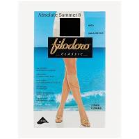 Женские гольфы Filodoro Classic Absolute Summer 8 Den, размер one size, nero