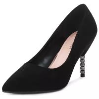 Туфли T.TACCARDI праздничные женские ZD20W-1, цвет: черный