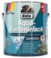 Эмаль для окон и дверей влагорегулирующая Dufa Aqua-Fensterlack глянцевая белая 2 л