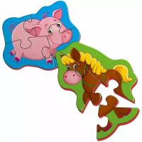 Мягкие магнитные Baby puzzle 