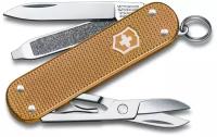 Нож перочинный Victorinox Classic Wet Sand 0.6221.255G 58мм 7функц. карт. коробка