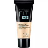 Maybelline New York Fit Me Тональный крем тон 100 Фарфоровый