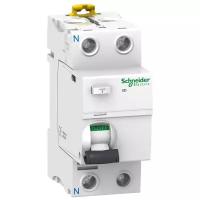 iID 2Р 25A 30mA A Блок утечки тока 2-полюсный, 25A, 30mA, тип А (УЗО) Schneider Electric, A9R21225