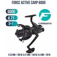 FLAGMAN Катушкa карповая Force Active Carp 6000