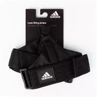 Adidas Ремень для тяги с крюком Hook Lifting Straps Adidas черный