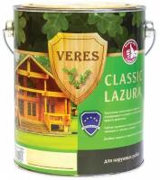 VERES пропитка Classic Lazura, 9 л, №2 Сосна