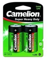 Camelion Батарейки R20 BL-2 R20P-BP2G, батарейка,1.5В 2 шт. в уп-ке