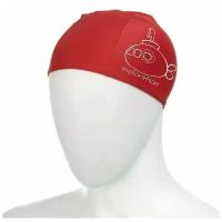 Шапочка для плавания детская FASHY Polyester kids Printed Cap, арт.3220-00-40, полиэстер, красный