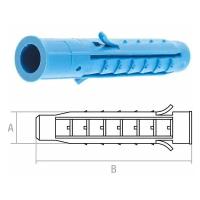 Дюбель распорный 5х40 мм четырехсегментный (200 шт в карт. уп.) STARFIX (SMC2-41325-200)