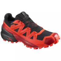 Беговые Кроссовки Salomon Spikecross 5 Gtx Black/Racing Red/Red Dahlia (Uk:5)