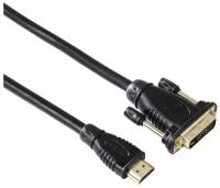 Кабель Hama 00034033, DVI-D (m) HDMI (m), черный, 2 м