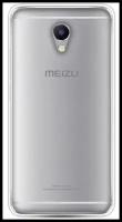 Чехол силиконовый для Meizu M5 Note, прозрачный