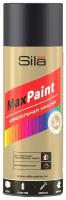 Краска Sila Max Paint, RAL 9005 черный матовый, 520 мл