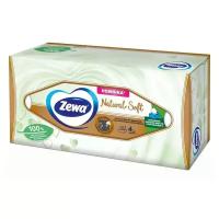 Салфетки косметические ZEWA NATURAL SOFT 4-сл. 80шт./уп. 870031 1 уп