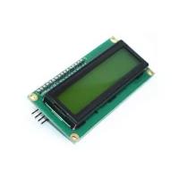 LCD дисплей 1602, HD44780, 16 символов, 2 строки, зеленый