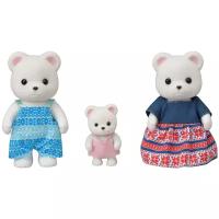 Фигурки Sylvanian Families Семья Полярных мишек 5396, 3 шт