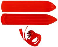 Мини-лыжи У638 39см красный