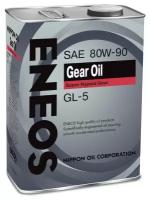 Eneos Масло трансмиссионное 80W90 4л GL5 Gear oil