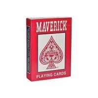 Игральные карты Maverick, красные