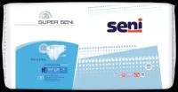 Подгузники для взрослых Seni Super, L, 6 капель, 100-150 см, 1 уп. по 30 шт