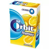 Конфеты Леденцы Orbit Лимон и Мята, 35г 4 шт