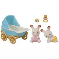 Игровой набор Sylvanian Families Двойняшки в коляске 5432