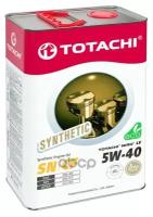 TOTACHI Масло Мотор. Totachi Niro Lv Synthetic Sn/Cf 5w-40 4л