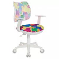 Компьютерное кресло Бюрократ CH-W797/ABSTRACT детское, обивка: текстиль, цвет: мультиколор абстракция