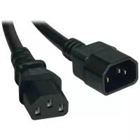 Шнур питания ITK PC-C13C14-3M C13-С14 проводник.:3x1.5мм2 3м 230В 10А (упак.:1шт) черный