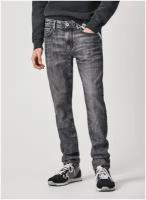 Джинсы мужские, Pepe Jeans London, артикул: PM206326, цвет: серый (VZ6), размер: 34/34