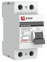 EKF Выключатель дифференциального тока (УЗО) 2п 32А 100мА тип AC ВД-100 (электромех PROxima EKF elcb-2-32-100-em-pro