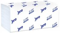 Полотенца бумажные Protissue Premium C-197 V-сложения двухслойные
