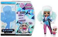 L. O. L. Surprise! O. M. G. Winter Chill ICY Gurl Fashion Doll & Brrr B. B. Doll с 25 сюрпризами