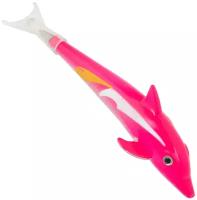 Ручка Дельфин розовый подарок девочке, мальчику, универсальный