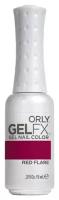 Гель-лак RED FLARE Nail Color GEL FX ORLY 9мл