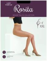 Колготки Rosita Lady Form, 20 den, 2 шт., размер 6, черный