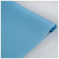 Упаковочная бумага пергамент цвет Голубой 50 см. х 10 м. 55 гр/м2