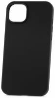 Чехол для iPhone 14 Plus Derbi Soft touch черный, противоударный силиконовый бампер, пластиковая накладка софт тач, защитный кейс на Айфон