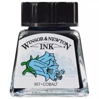 Winsor & Newton Тушь художественная, 14 мл, кобальт