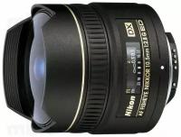 Объектив Nikon 10.5mm f/2.8G ED DX Fisheye-Nikkor, черный