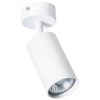 Спот Arte Lamp A3216PL-1WH, кол-во ламп: 1 шт., цвет арматуры: белый, цвет плафона: белый