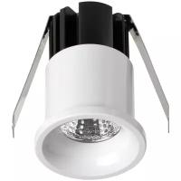 357698 SPOT NT18 108 белый Встраиваемый светильник IP20 LED 3000K 3W 160-265V DOT