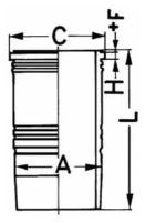 Гильза Kolbenschmidt 89186110