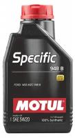 MOTUL Синтетическое масло SPECIFIC 948B 5W20 1л 106317