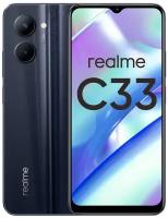 Смартфон realme C33 4/128 ГБ, черный