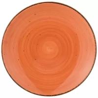 Тарелка закусочная Bronco Nature, 22,5 см, оранжевая (263-1026)