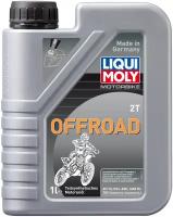 Полусинтетическое моторное масло LIQUI MOLY Motorbike 2T Offroad, 1 л